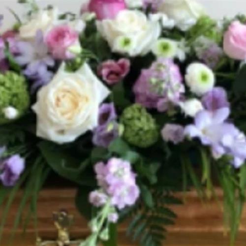 Pastel Coffin Spray