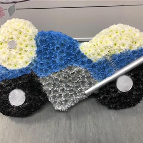 Floral Motorbike