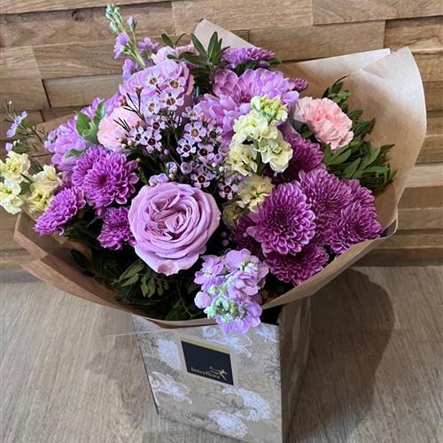 Violet Vibe Hand-Tied