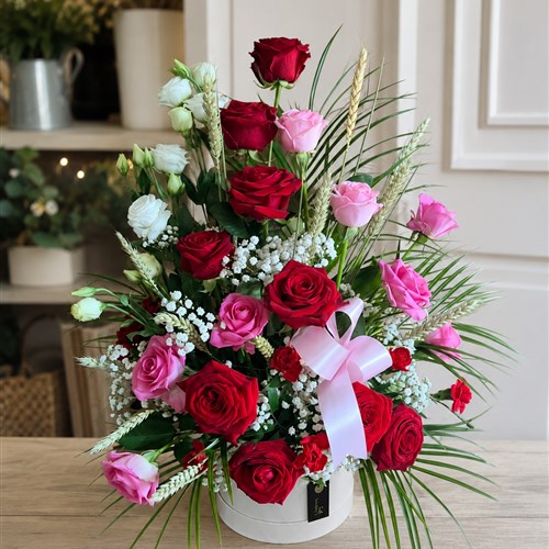 Rose Elegance Hatbox