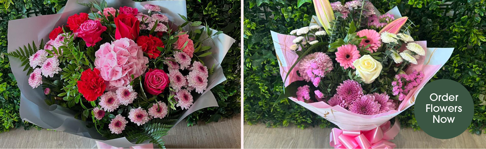 Seasonal bouquets from Florabunda in Whitburn offering same-day delivery