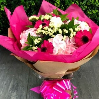 Hydrangea Bouquet - A beautiful mix of flowers for any occasion.